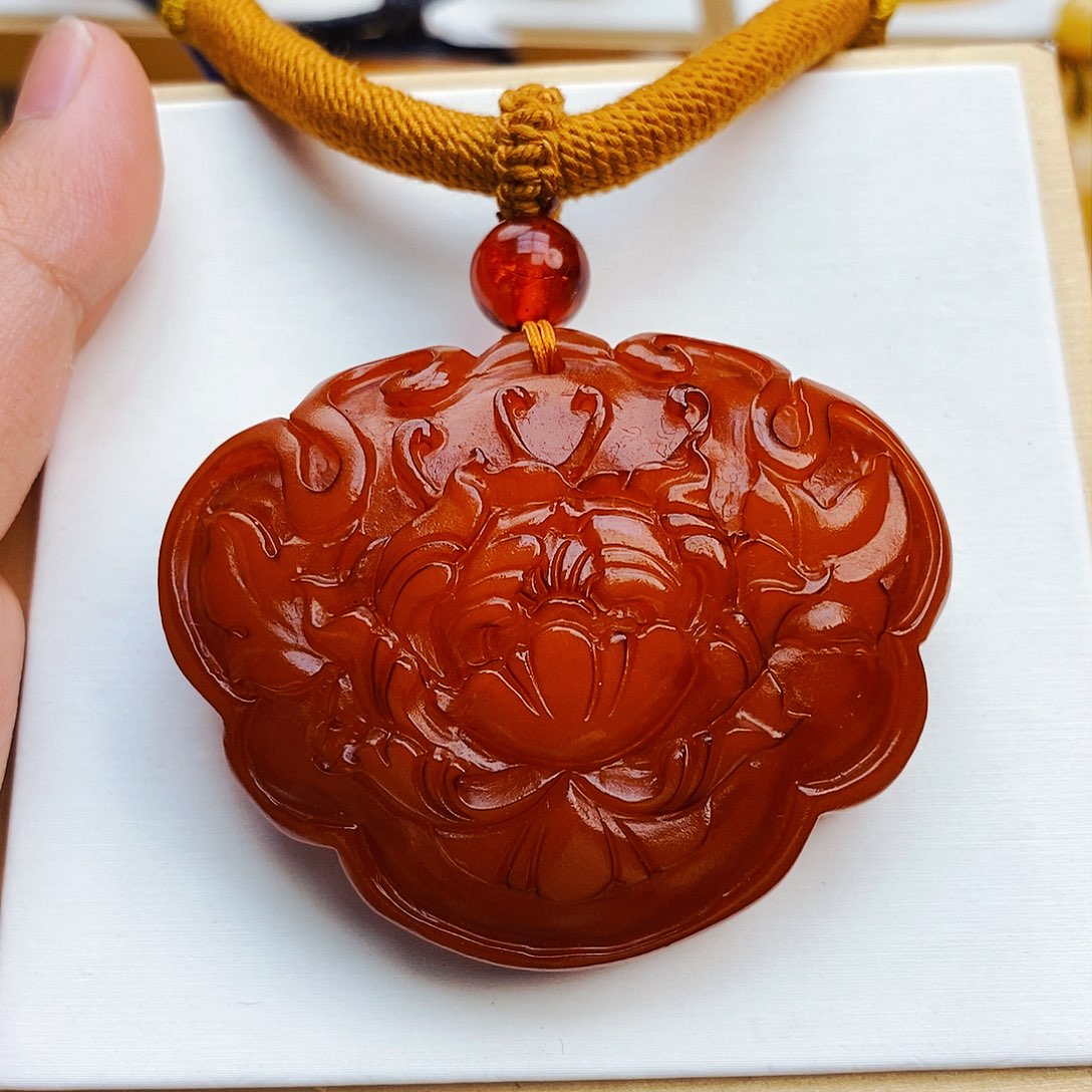 蜜蜡颈饰未镶嵌天然保真假一赔十111