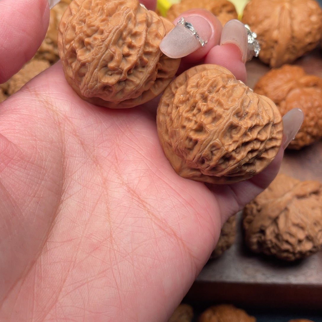 文玩核桃吊坠小*全品桃心宫灯37➕