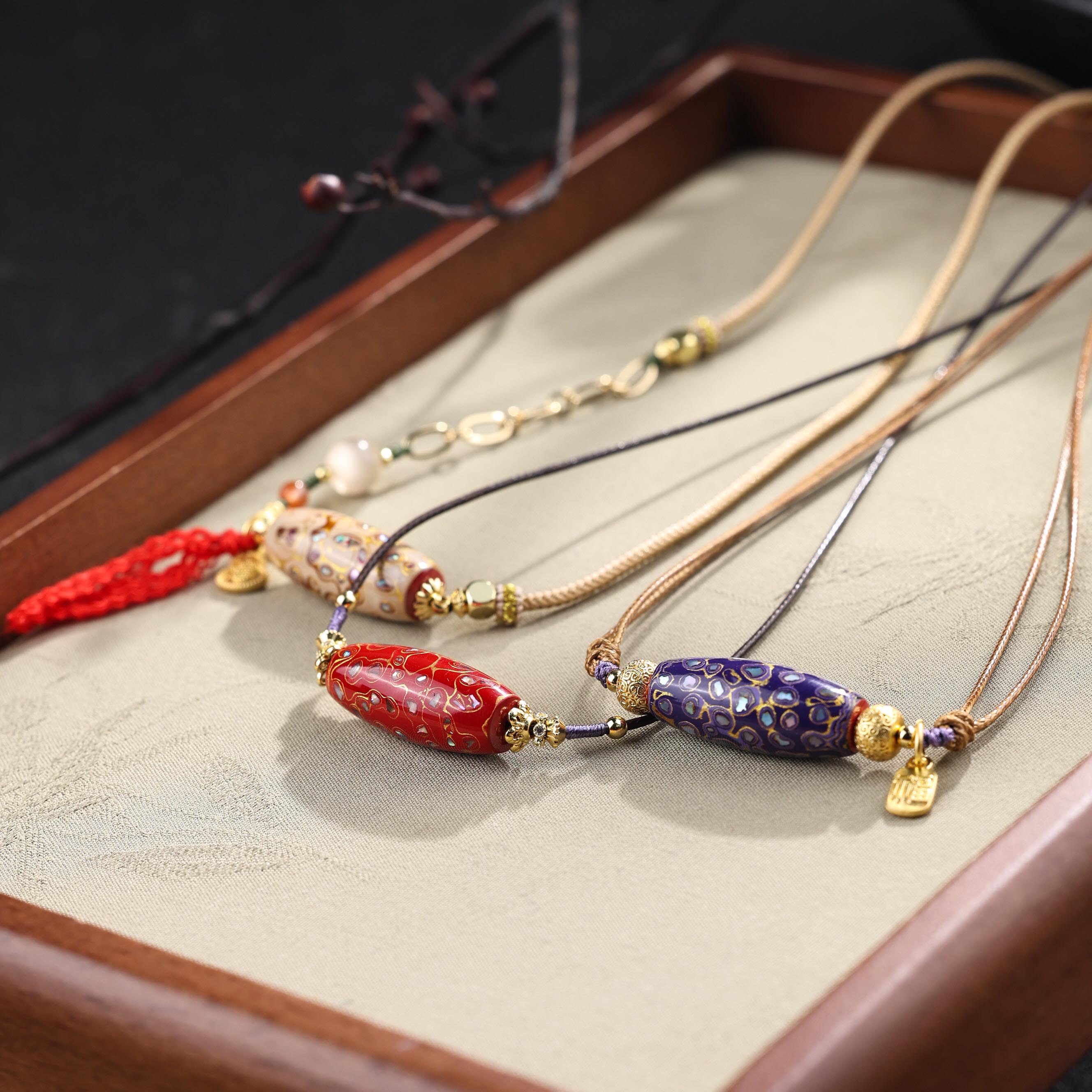 含辰砂工艺品【举石】H1231-1000-014朱砂吊坠（一件/多样性/自选）W