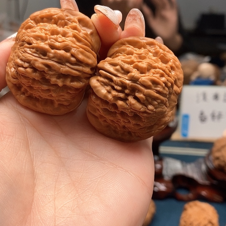 文玩核桃把件四座楼44