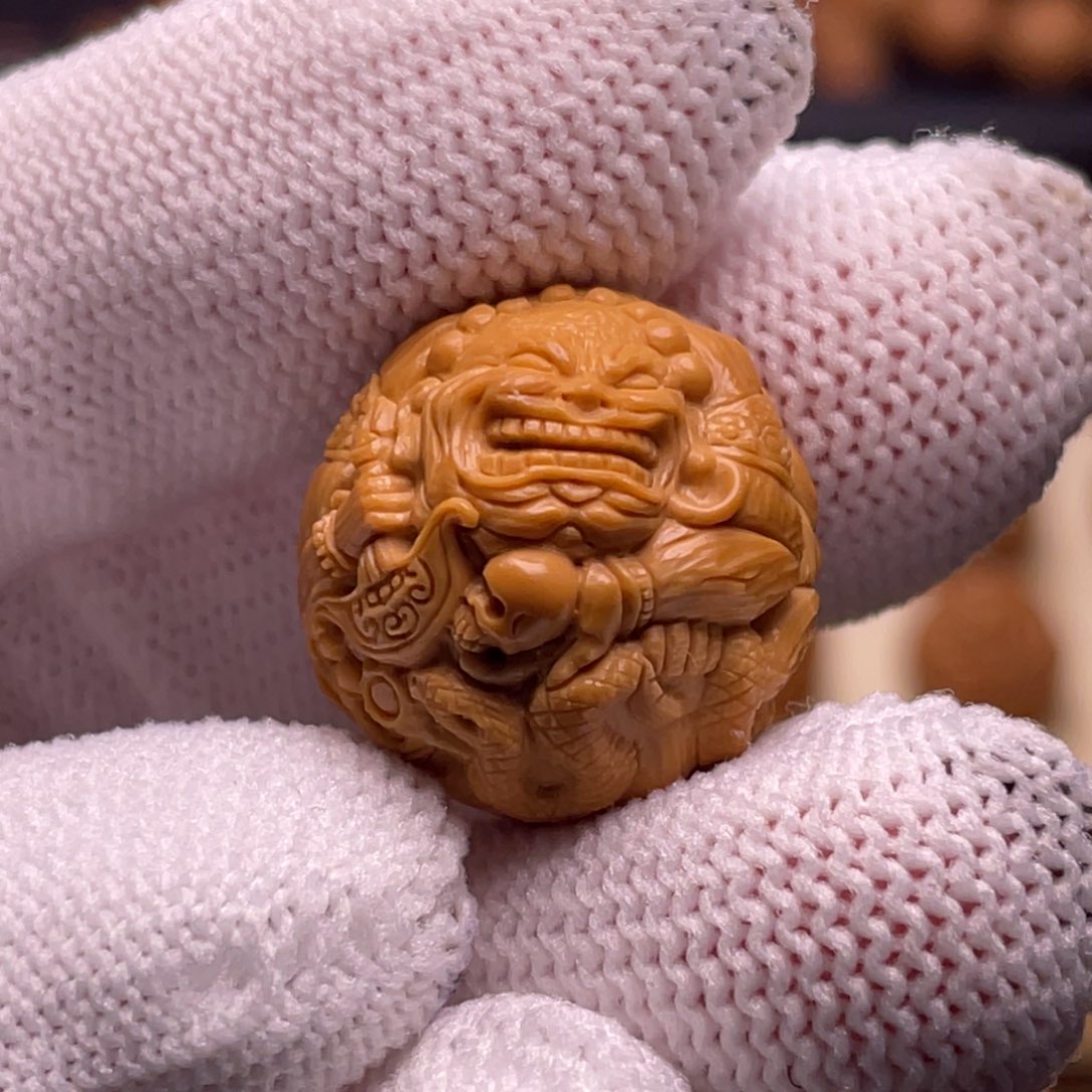 a***！吊坠猴头核桃顶工六臂伏魔尊者19.1