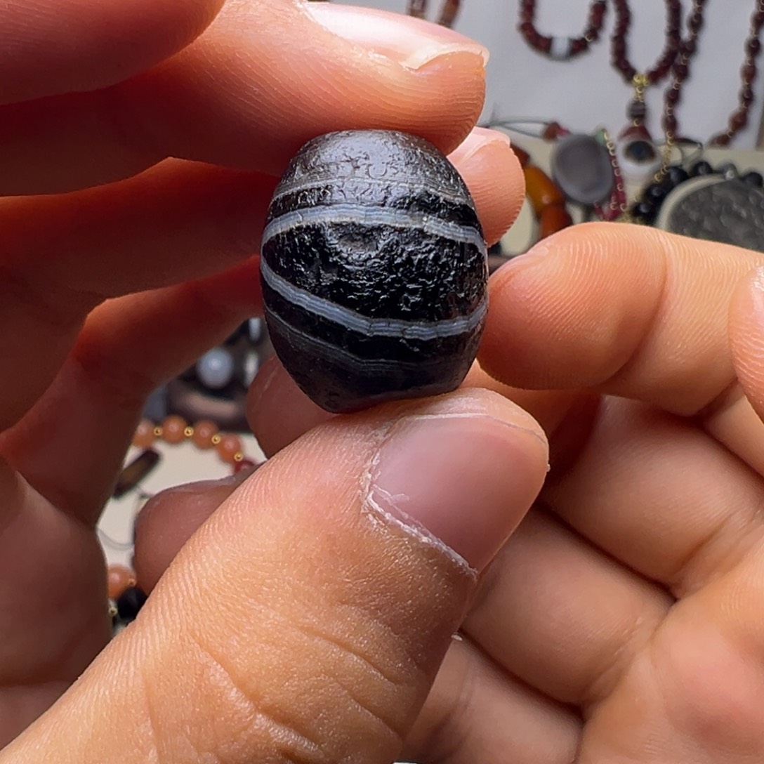 玛瑙/玉髓颈饰合金