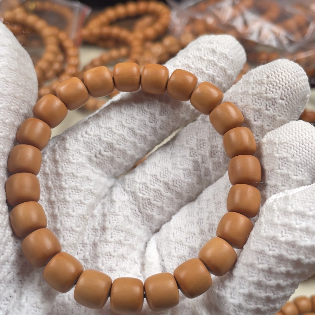 猴头核桃手串泛油油点精工道珠