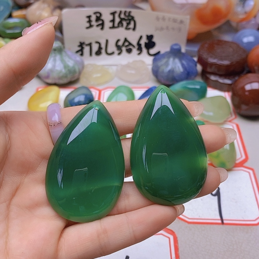 【闪购商品】未镶嵌玛瑙/玉髓珠宝半成品用****2