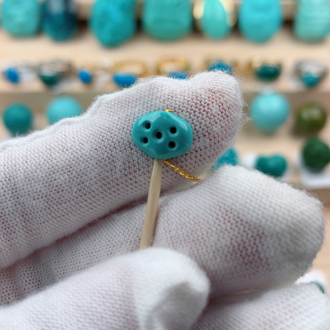 绿松石未镶嵌配饰