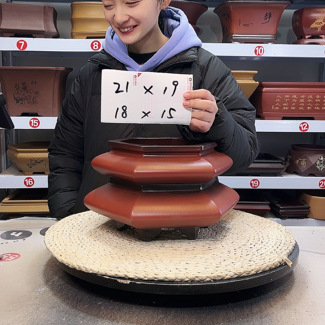 紫砂花盆紫砂花盆