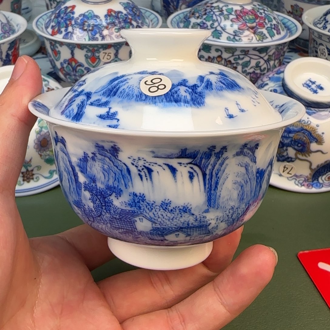 彦祖纯手工手绘茶具98