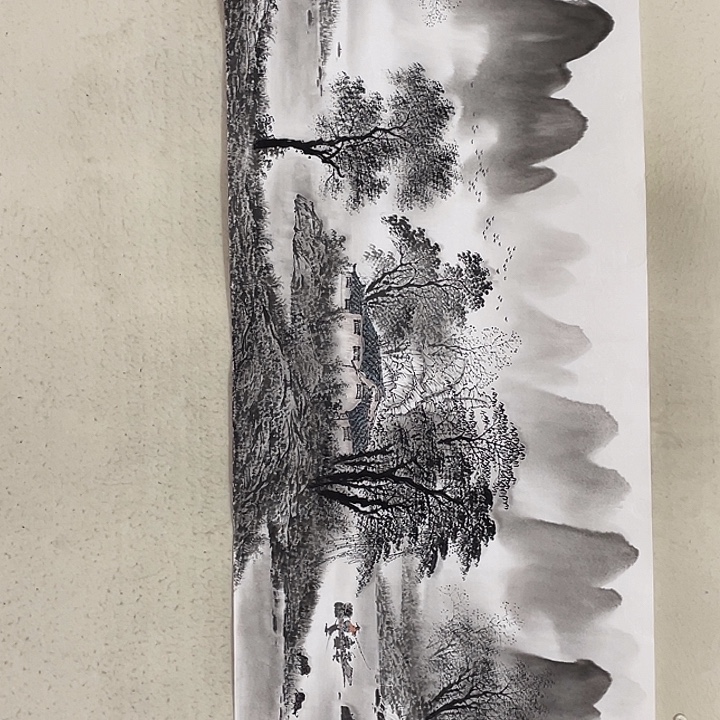 国画国画作品集的故事