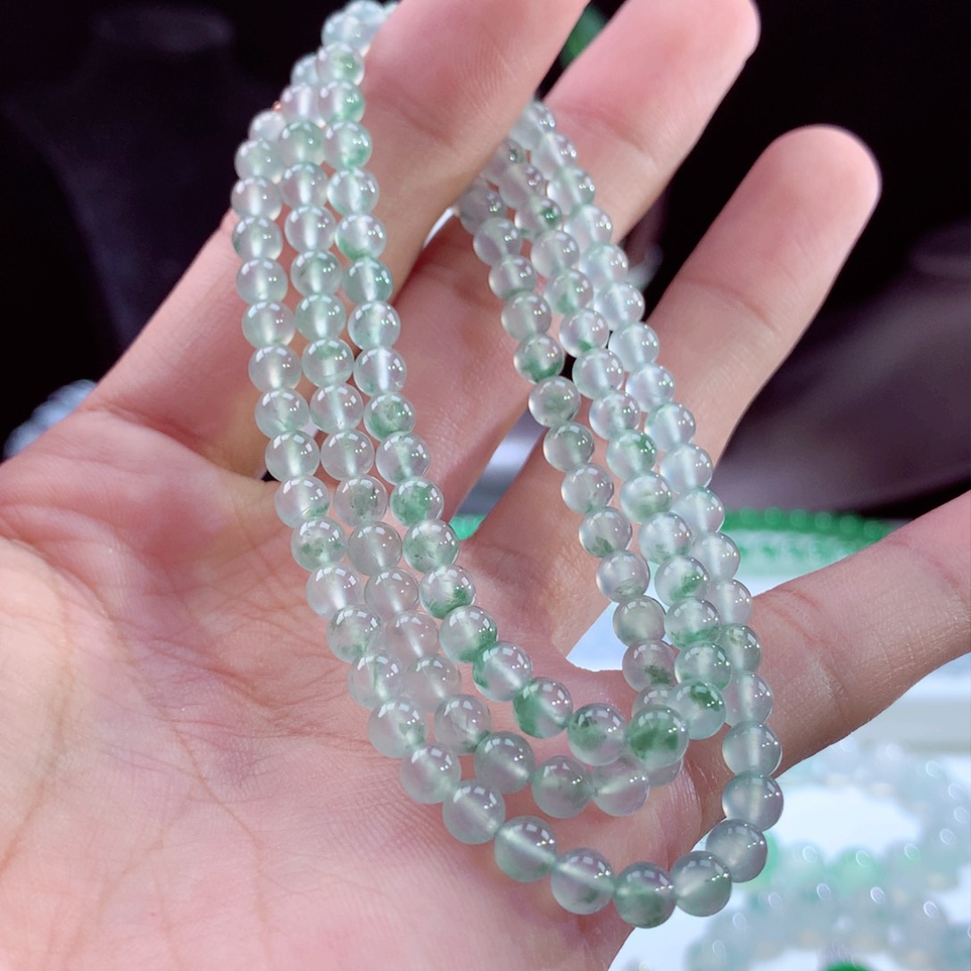 未镶嵌翡翠手链缅甸天然A货翡翠