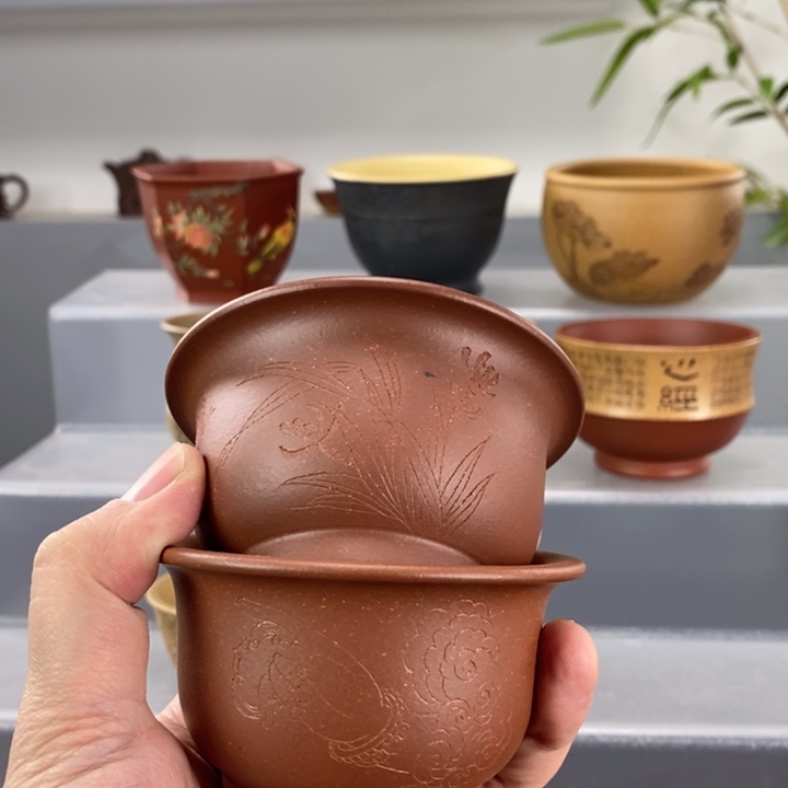 宜兴紫砂手工主人杯