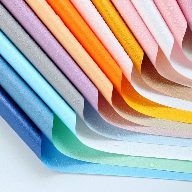 拍2件包邮-韩风初恋纸纯色纸单色欧雅纸防水包装纸花艺花店花束