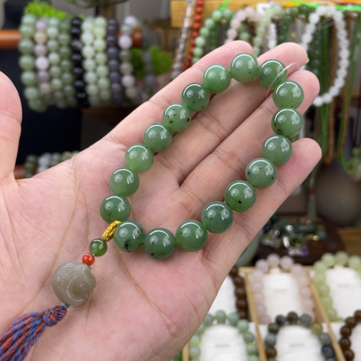 【闪购商品】手串未镶嵌和田玉