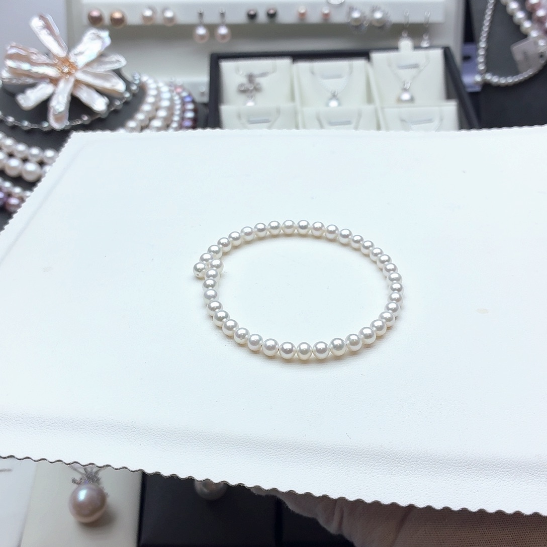 无非金属珍珠手镯