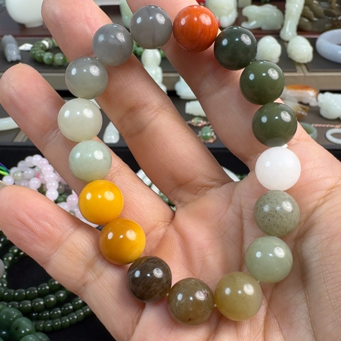 未镶嵌手串和田玉