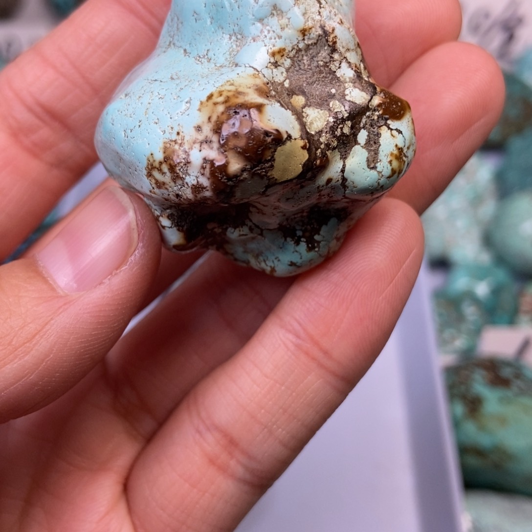 绿松石珠宝奇石未镶嵌