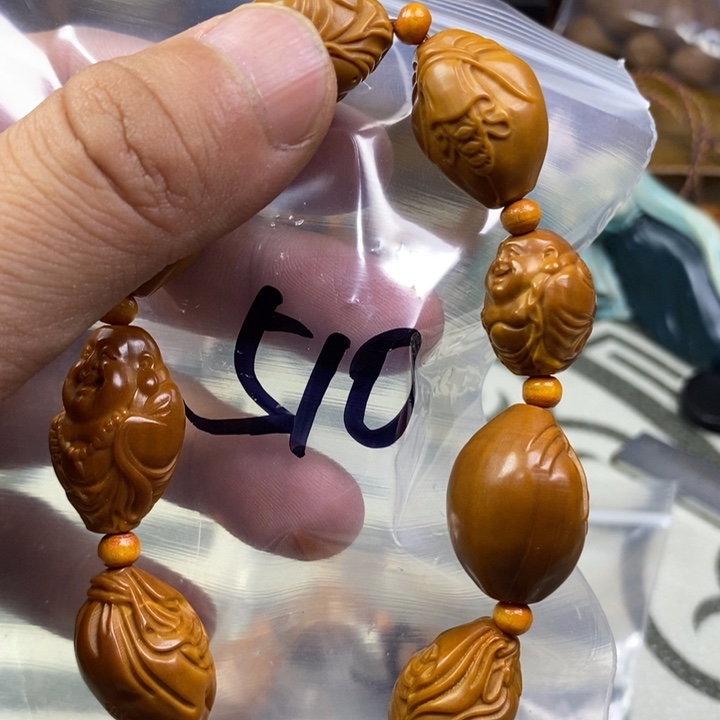 橄榄核手串/手链橄榄核雕工艺手串
