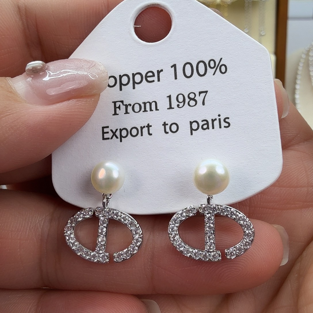 淡水珍珠未镶嵌耳饰61