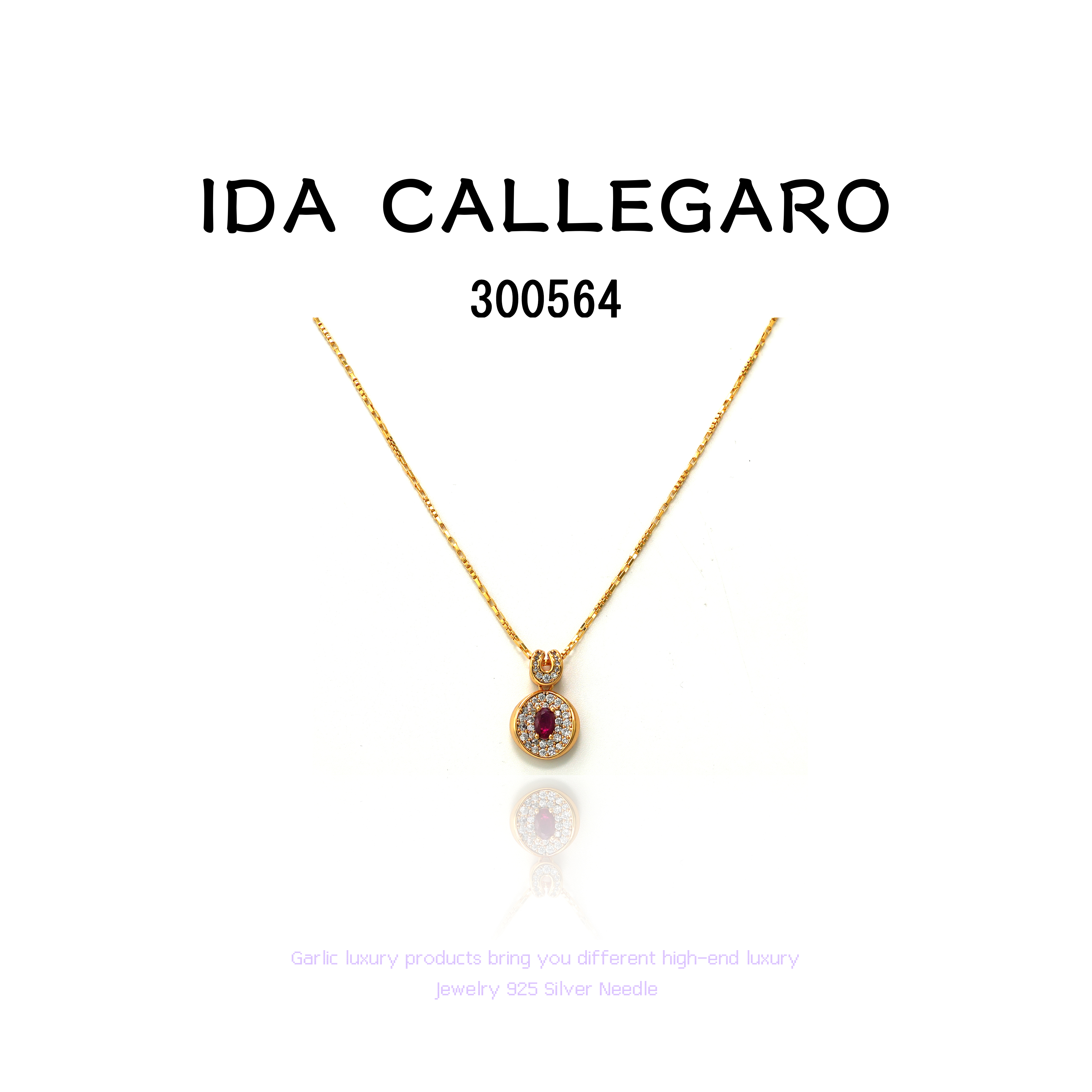 铜合金项链 IDA CALLEGARO项链~300564（42+5cm）