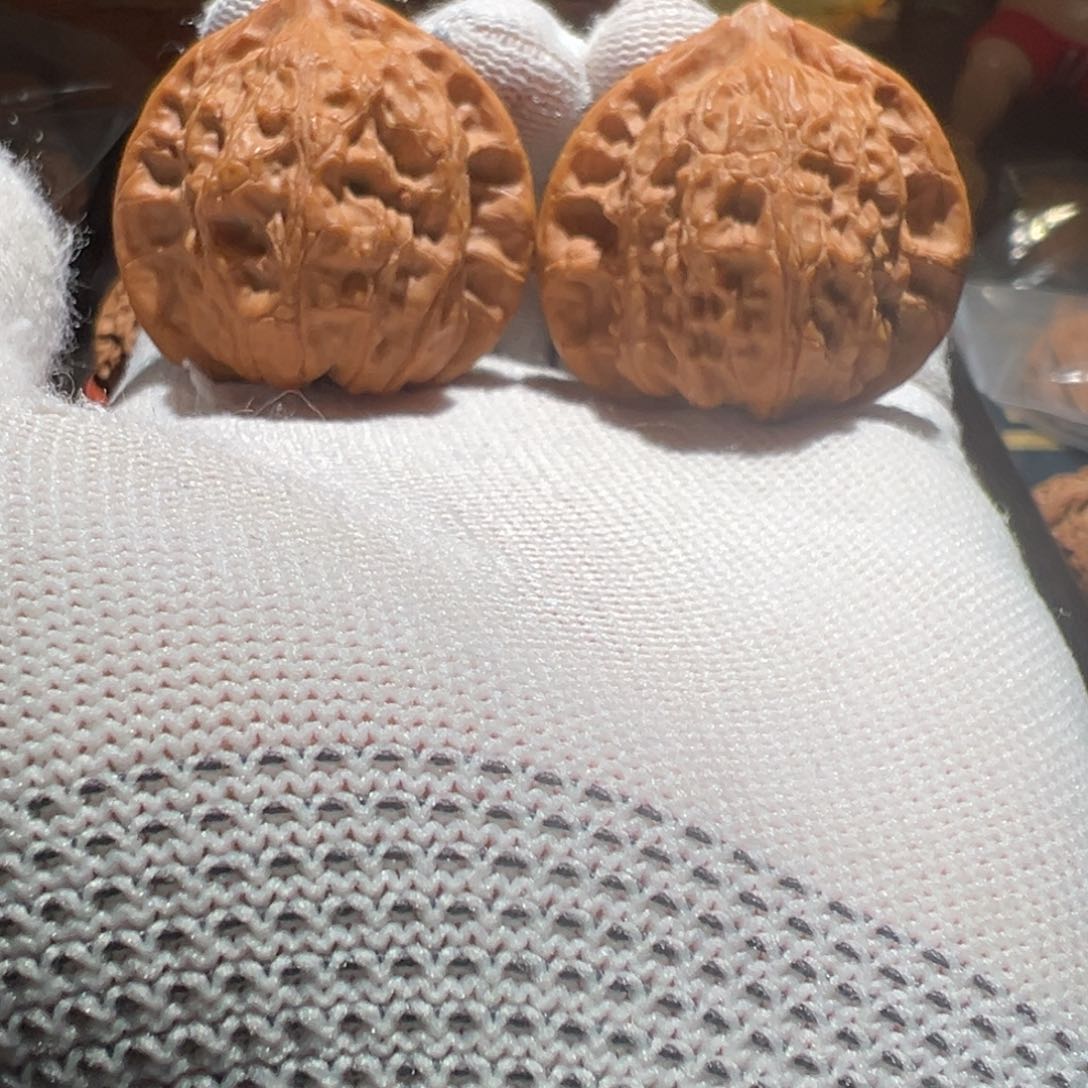 文玩核桃把件公子帽