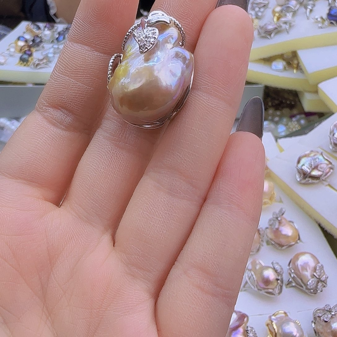 未镶嵌项链定制879淡水珍珠