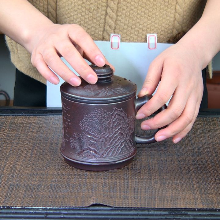 紫砂茶杯高货放漏