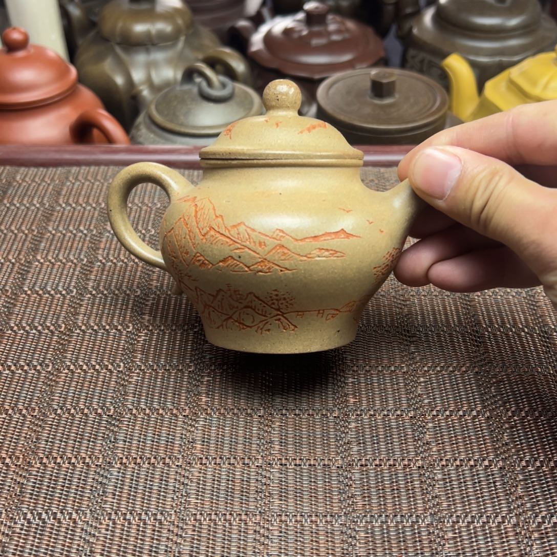 紫砂茶壶宜兴原矿紫砂壶230毫升容量