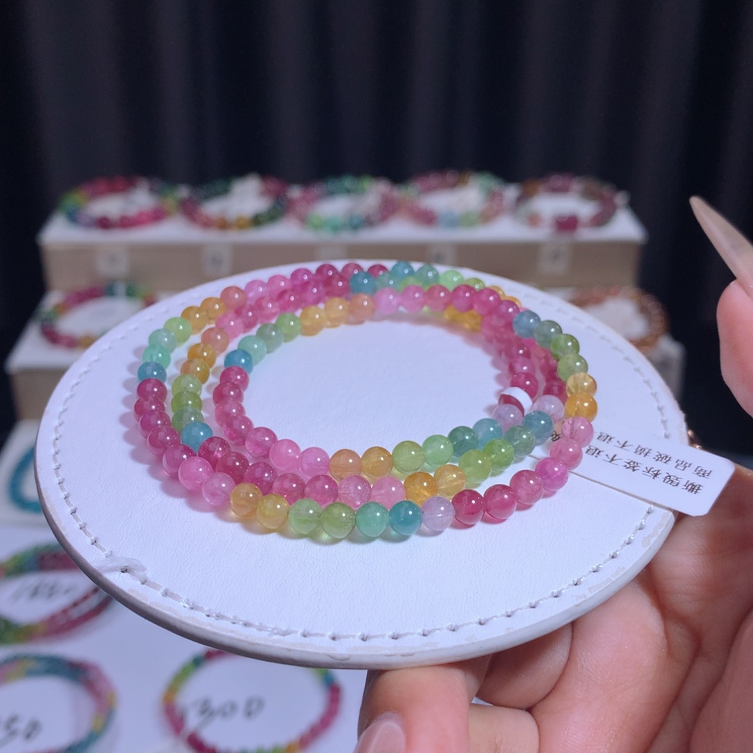 碧玺手链未镶嵌碧玺