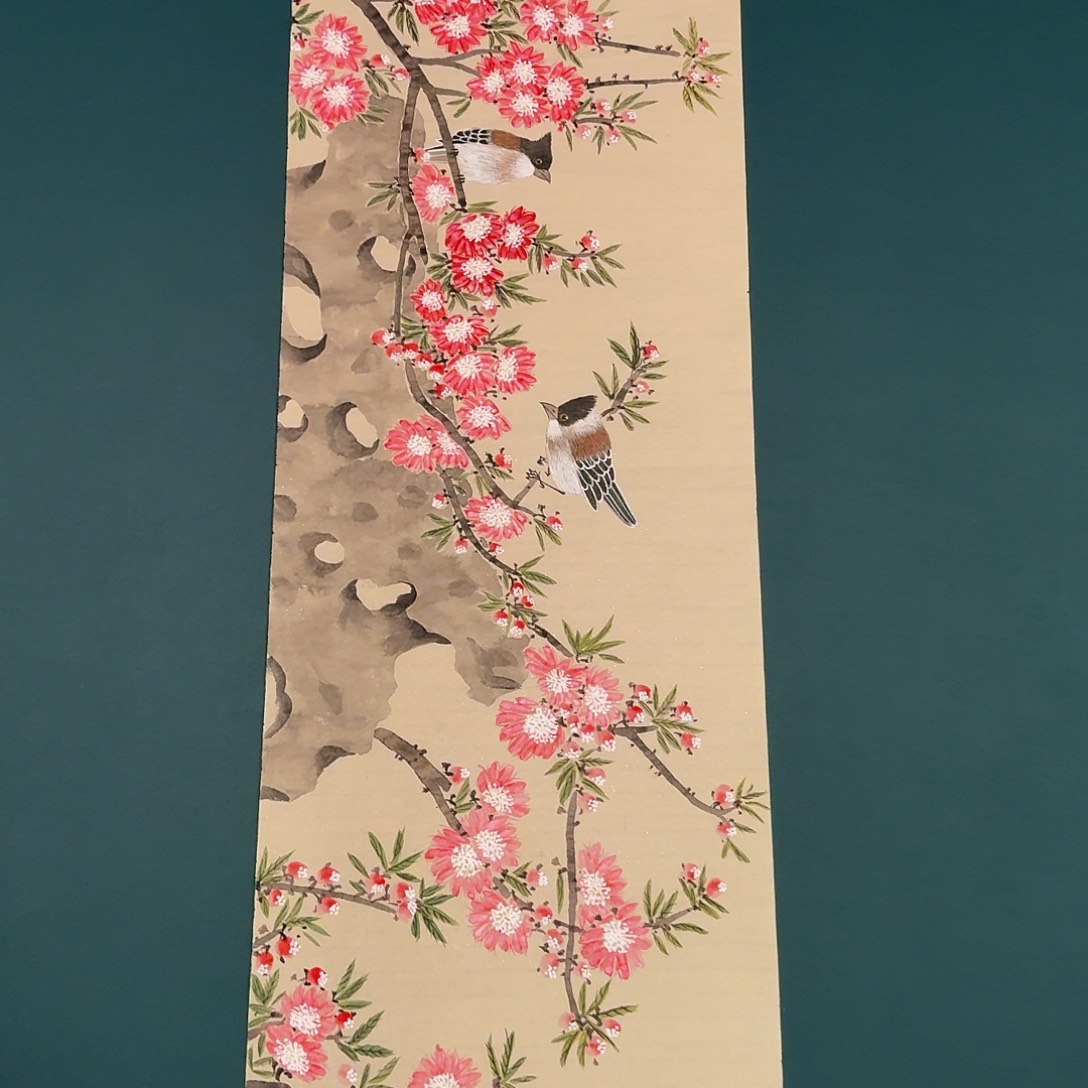 国画恽老师画作画作