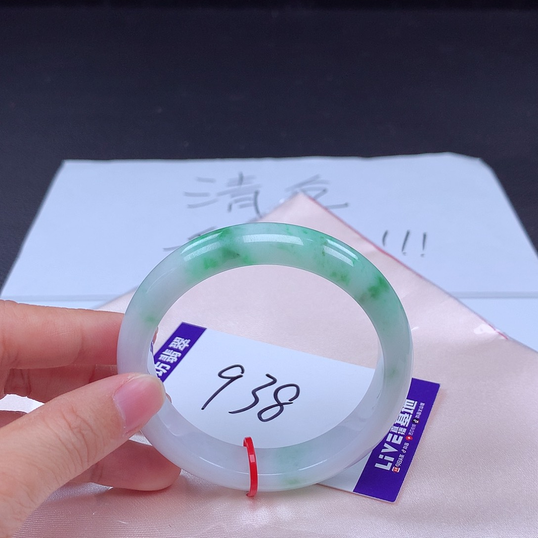 翡翠手镯未镶嵌手镯001857