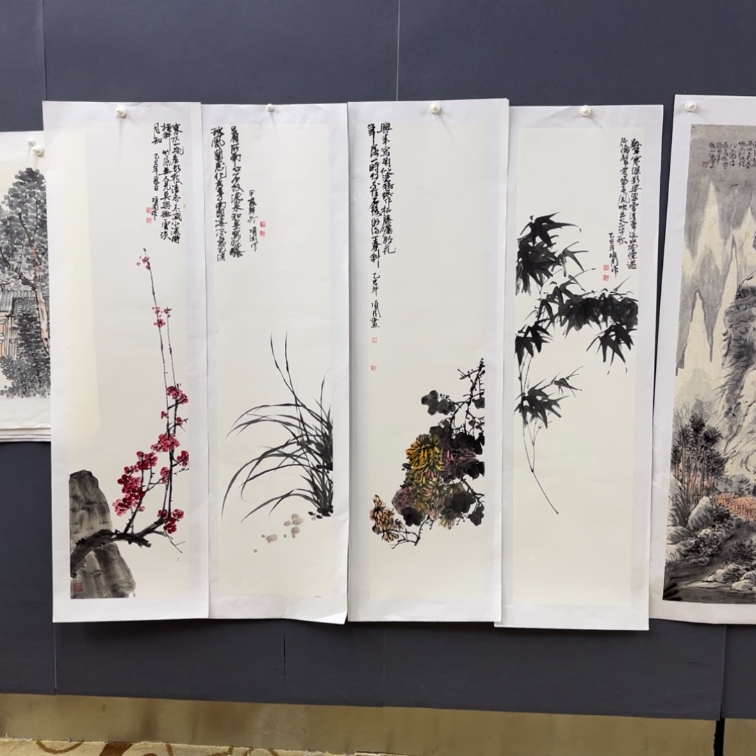 鸿***蒙国画卡纸的制作方法是