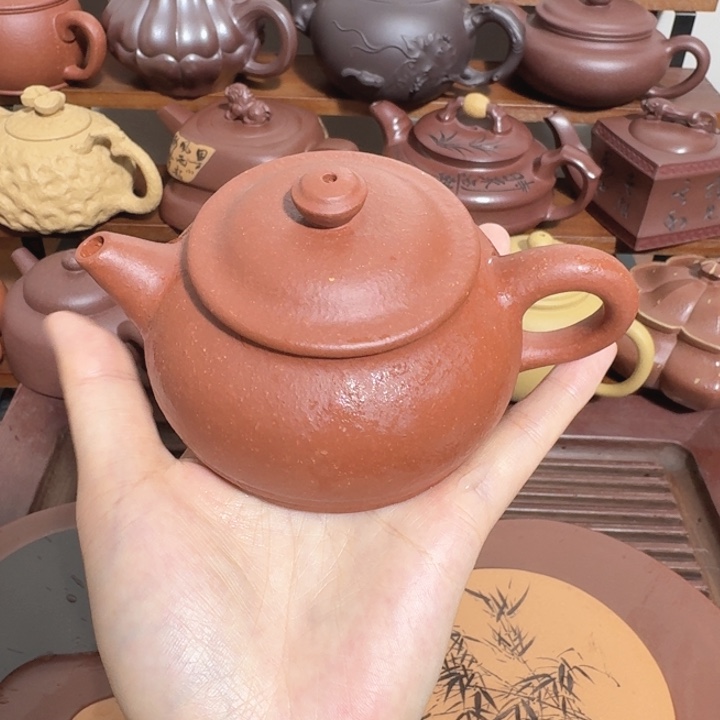 原矿降坡泥腰线德中壶170cc