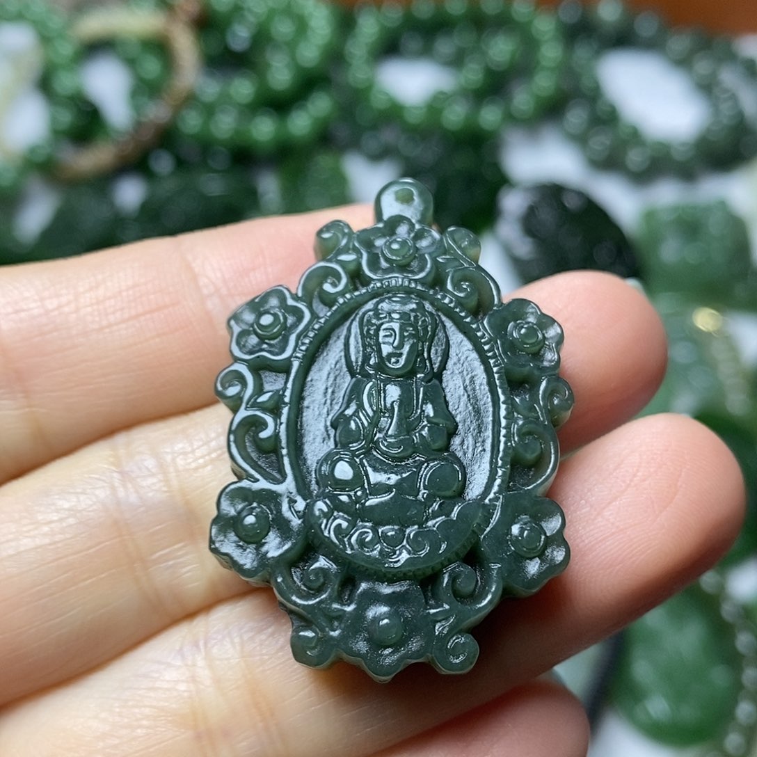 吊坠(不含链)未镶嵌和田玉