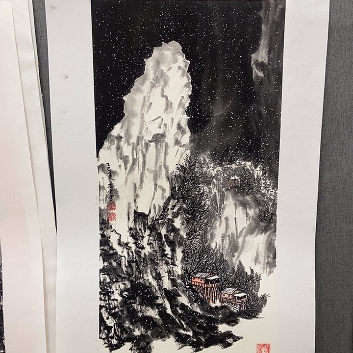 国画手寫手繪作品129