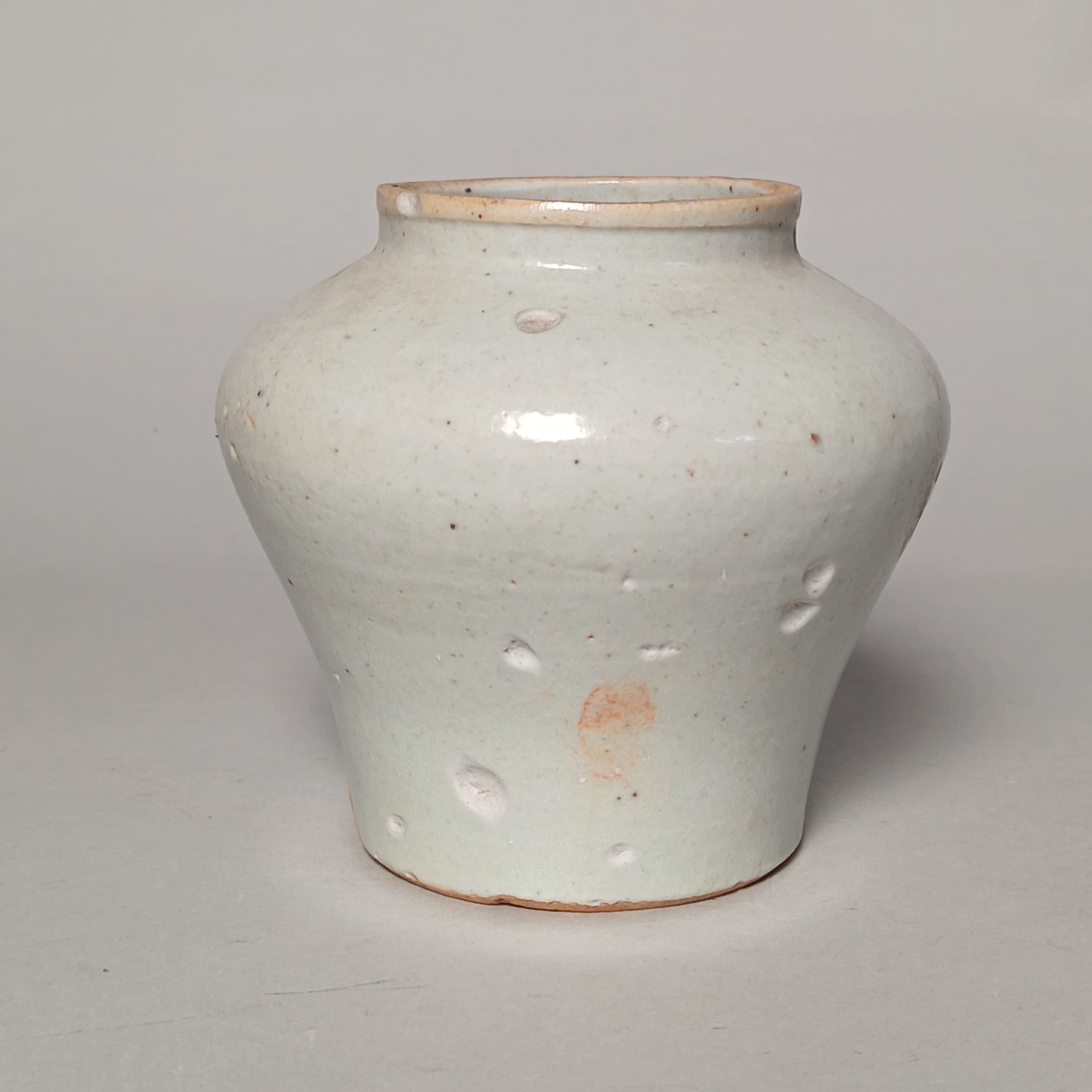 【010021885】明晚期 白釉罐