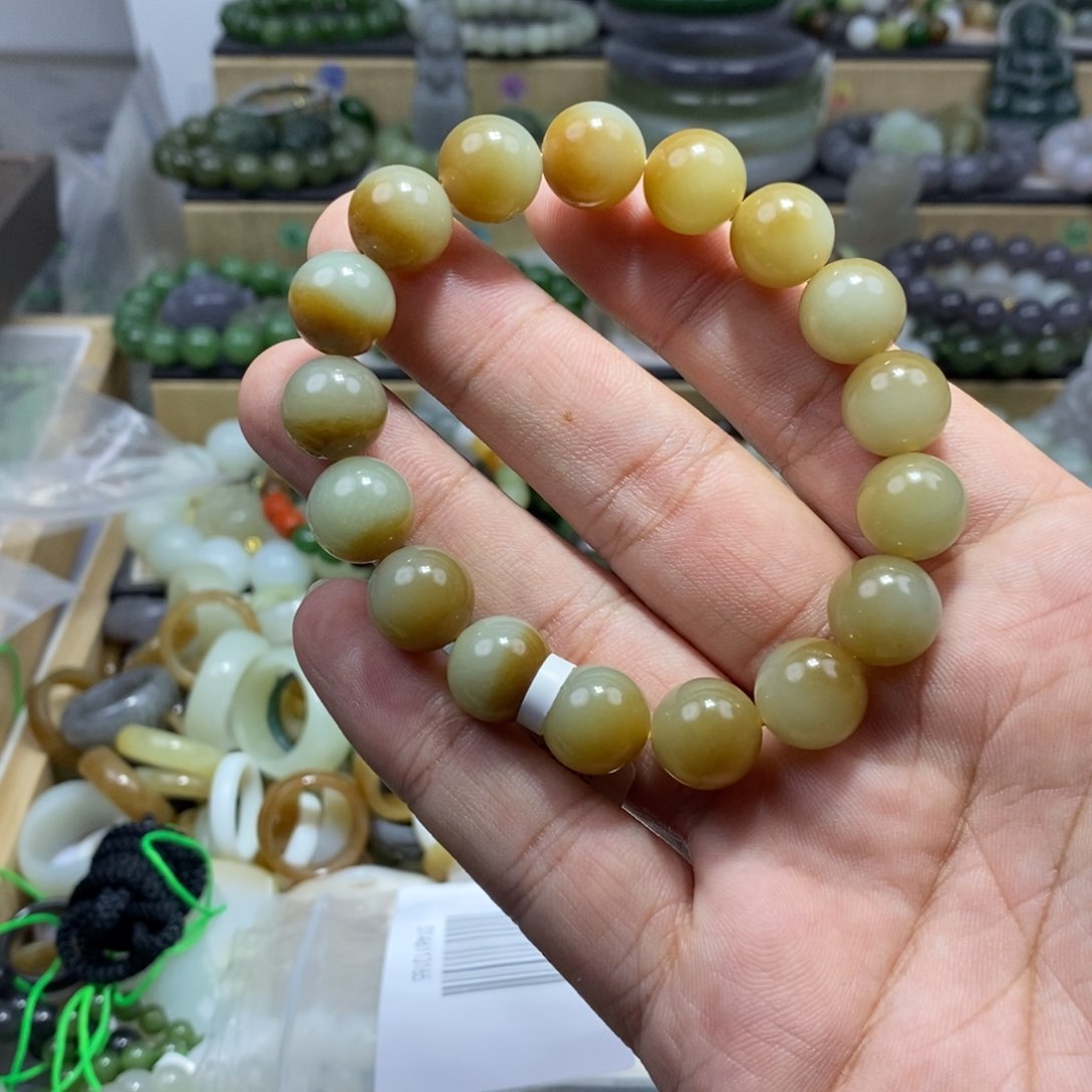 和田玉手链未镶嵌涵*宁