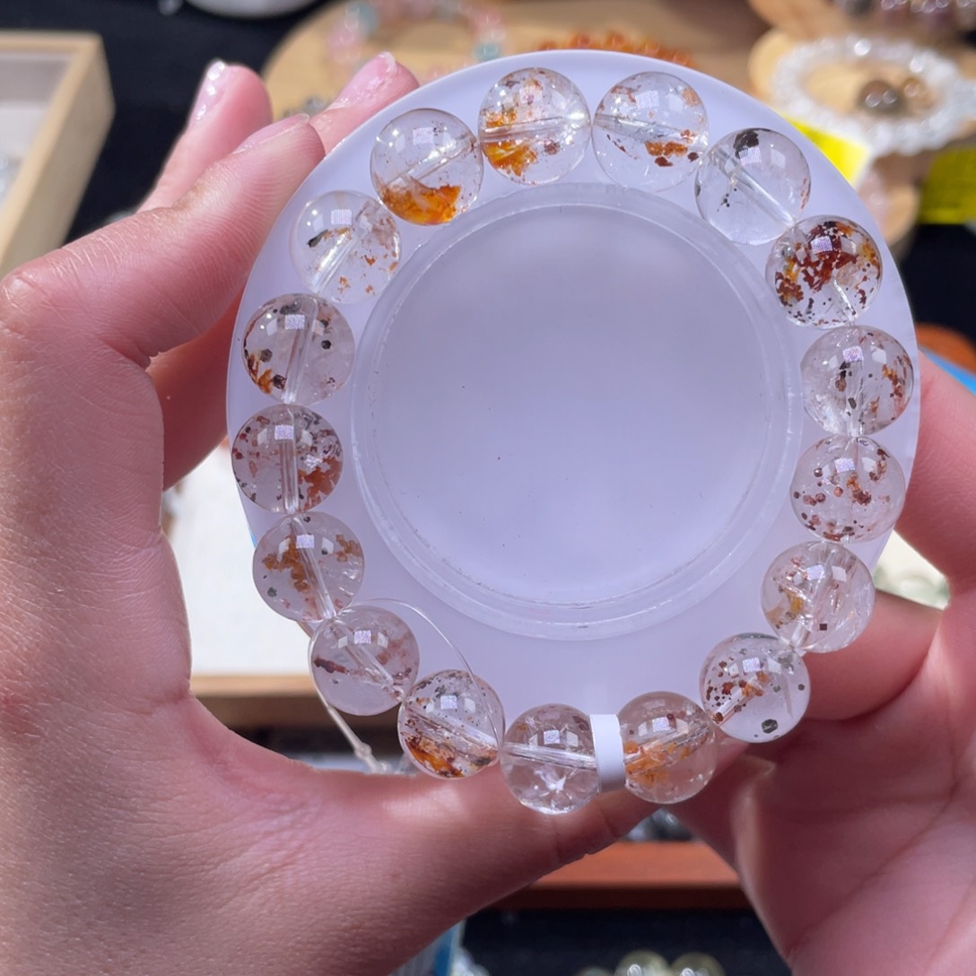 水晶手串未镶嵌有****胖12+     450