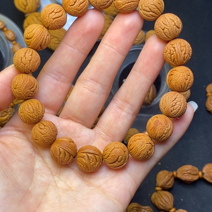 吊坠桃核秦岭龙纹桃核13尺寸