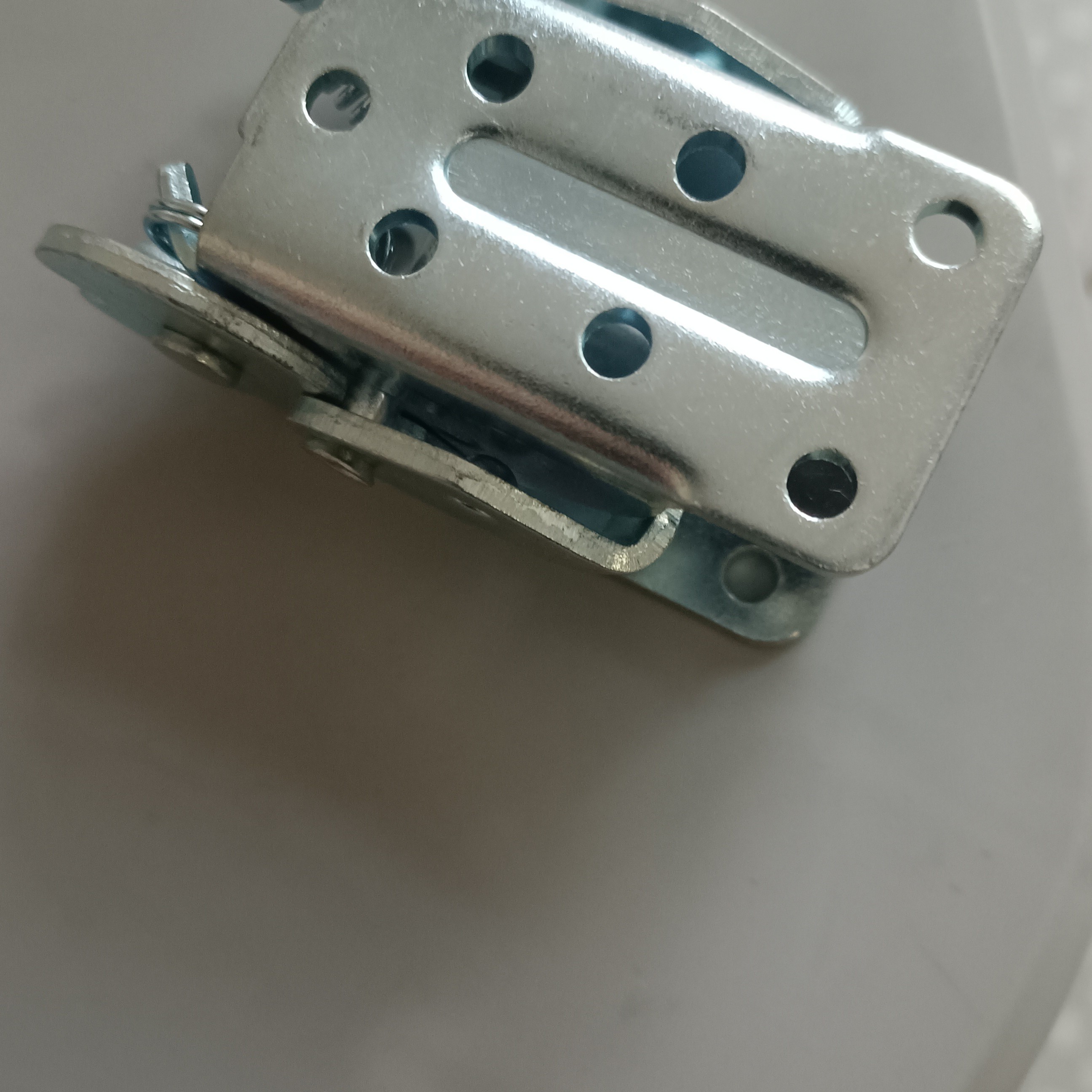 加厚自锁折叠铰链 180度长杆对折专用连接件