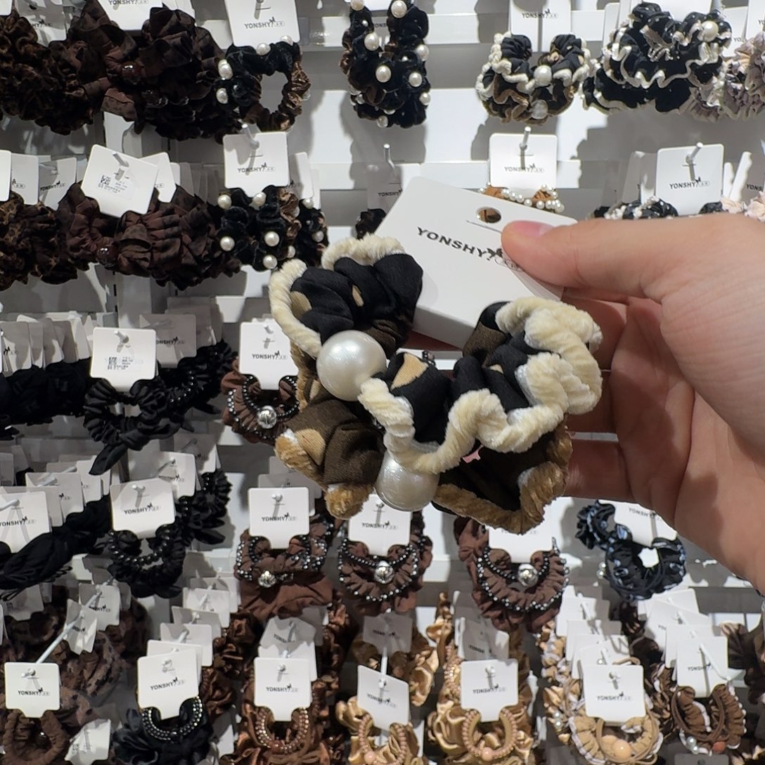 布艺铁合金发绳哦