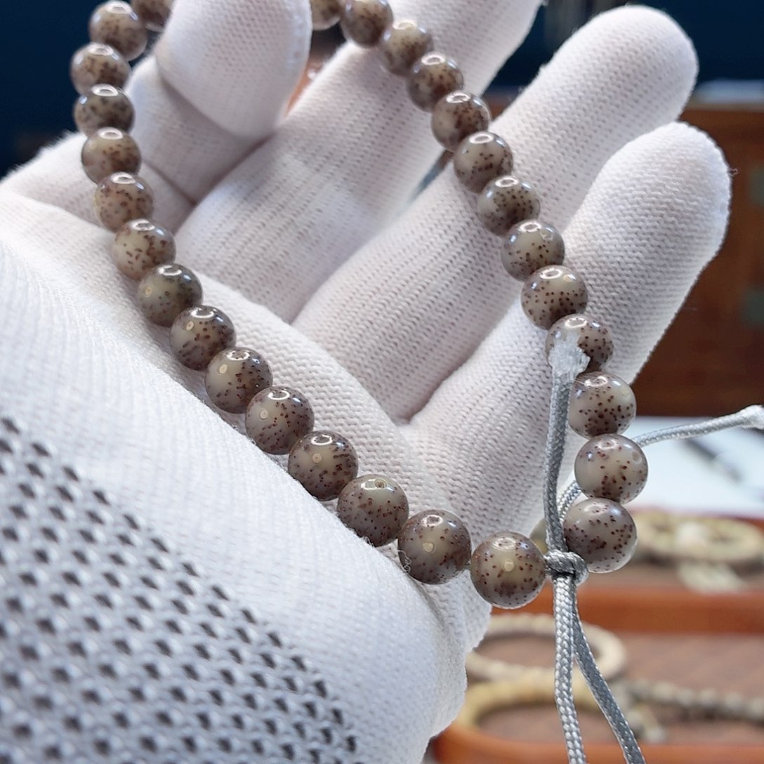 星月菩提吊坠卡8圆珠 小糖豆 40号