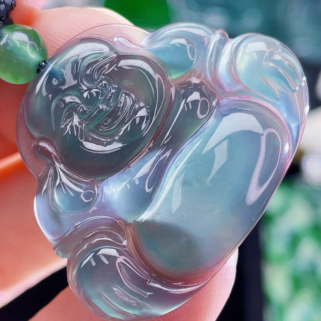 翡翠未镶嵌颈饰11，