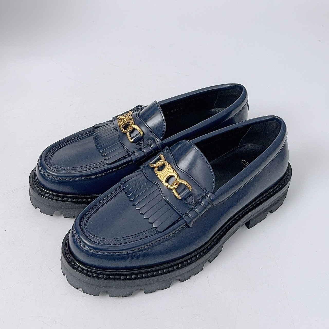 未使用 YSL/圣罗兰 35.5码 凯旋门乐福鞋lz00230