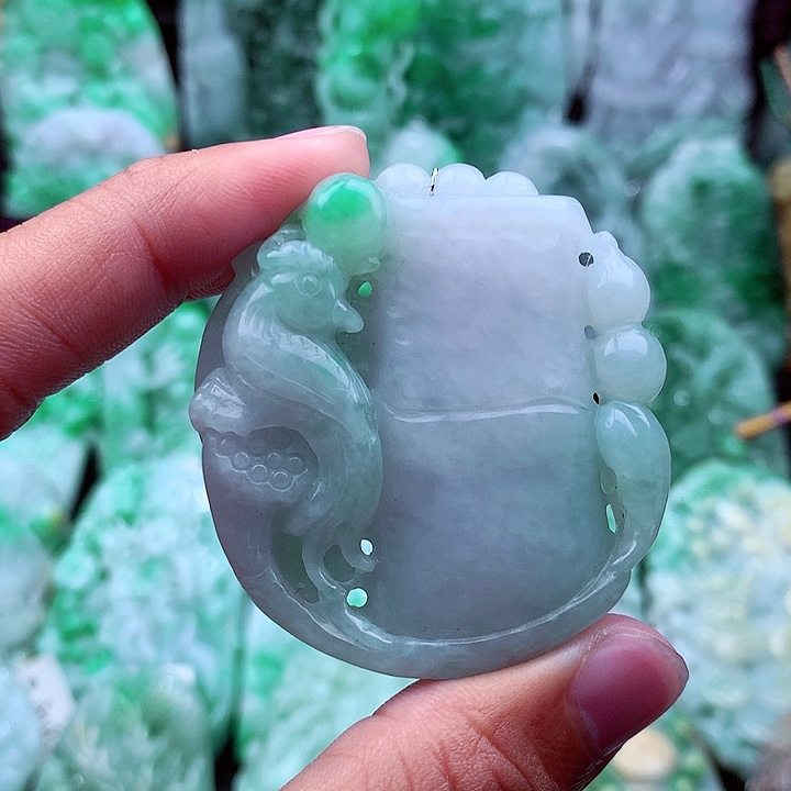 翡翠吊坠(不含链)未镶嵌