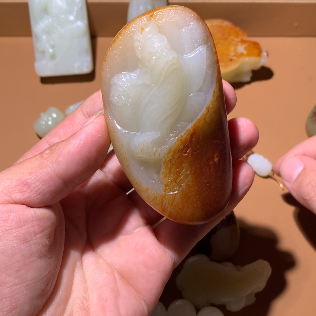 和田玉（糖玉）未镶嵌挂件