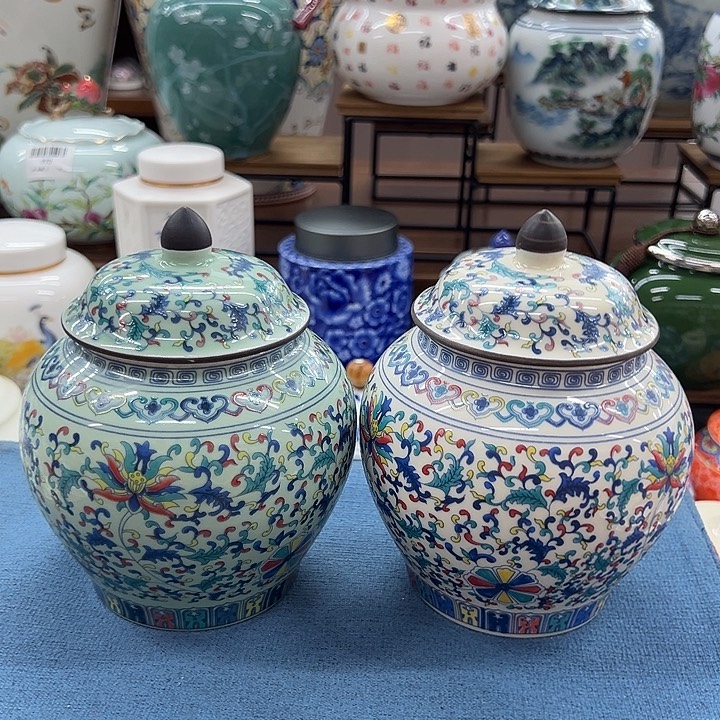 瓷片茶叶罐茶叶罐511,512