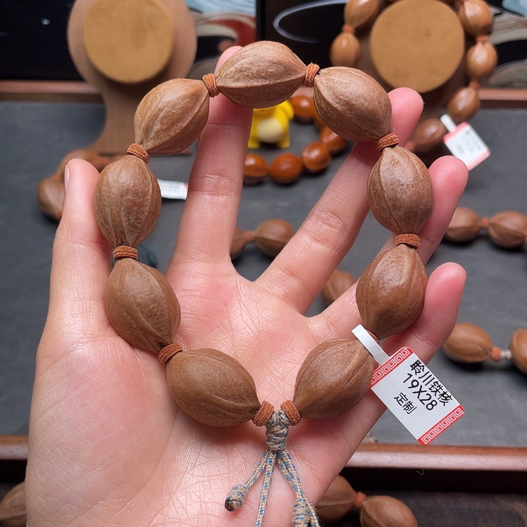 一****橄榄核手串/手链1928梅林铁核