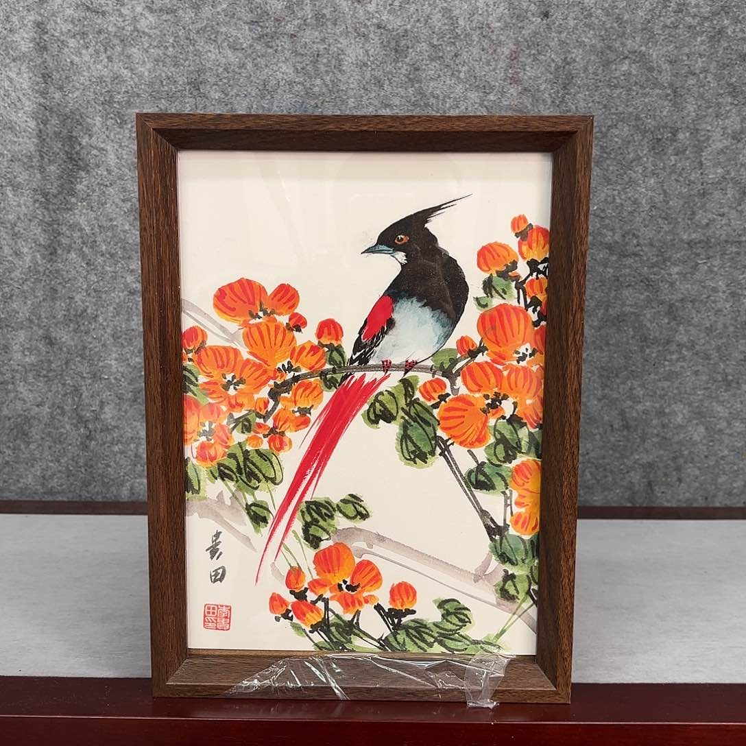 国画亲笔手绘原创 