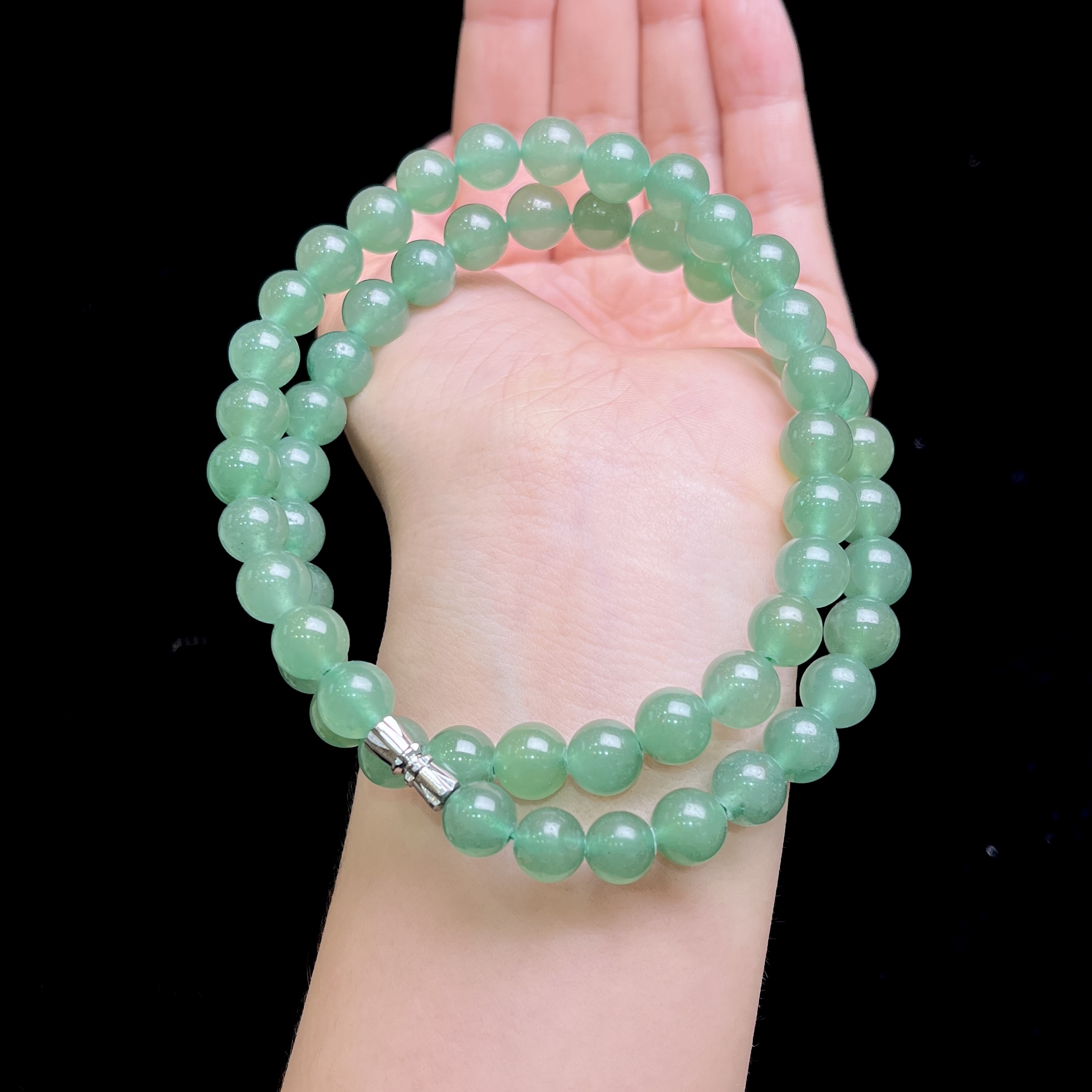 东陵玉贵气塔链C01-26赠礼盒（多样性发）