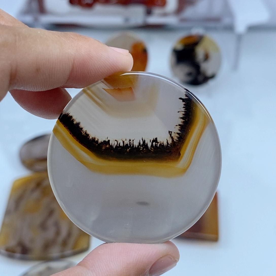 玛瑙/玉髓未镶嵌珠宝半成品