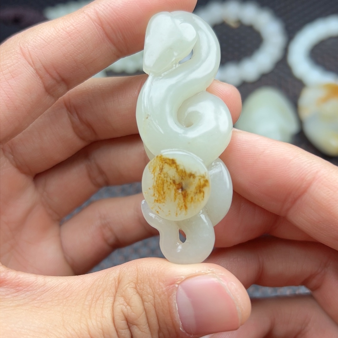 和田玉挂件未镶嵌